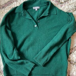 J.Crew Green Knit Sweater